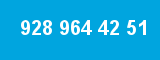 928 964 42 51 928 964 42 51